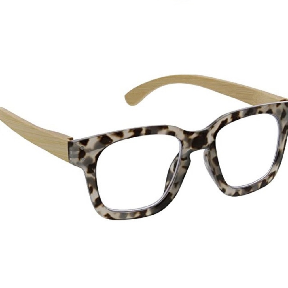 Peepers Coffee Shop 2.0 Reading Glasses NWT Gray Tortoise